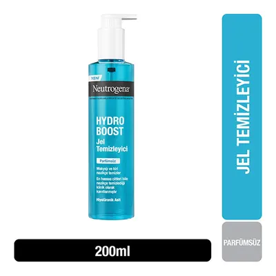 Neutrogena Hydro Boost Parfümsüz Jel Temizleyici 200 ml