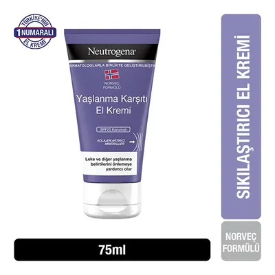 Neutrogena Norveç Formülü Visibly Renew Sıkılaştırıcı El Kremi 75 ml