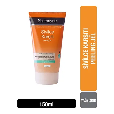 Neutrogena Sivilce Karşıtı Peeling Arındırıcı Yüz Temizleme Jeli 150 ml