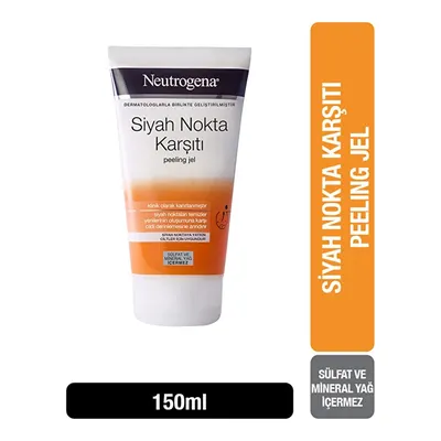 Neutrogena Visibly Clear Siyah Nokta Temizleyici Peeling 150 ml