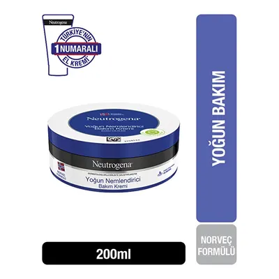 Neutrogena Yoğun Bakım Kremi 200 ml