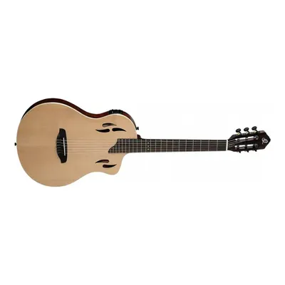 Ortega TourPlayer RTPSTD Natural İnce Kasa Elektro Klasik Gitar