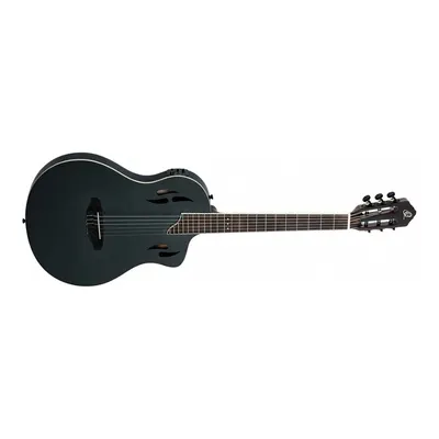 Ortega TourPlayer RTPSTD Satin Black İnce Kasa Elektro Klasik Gitar