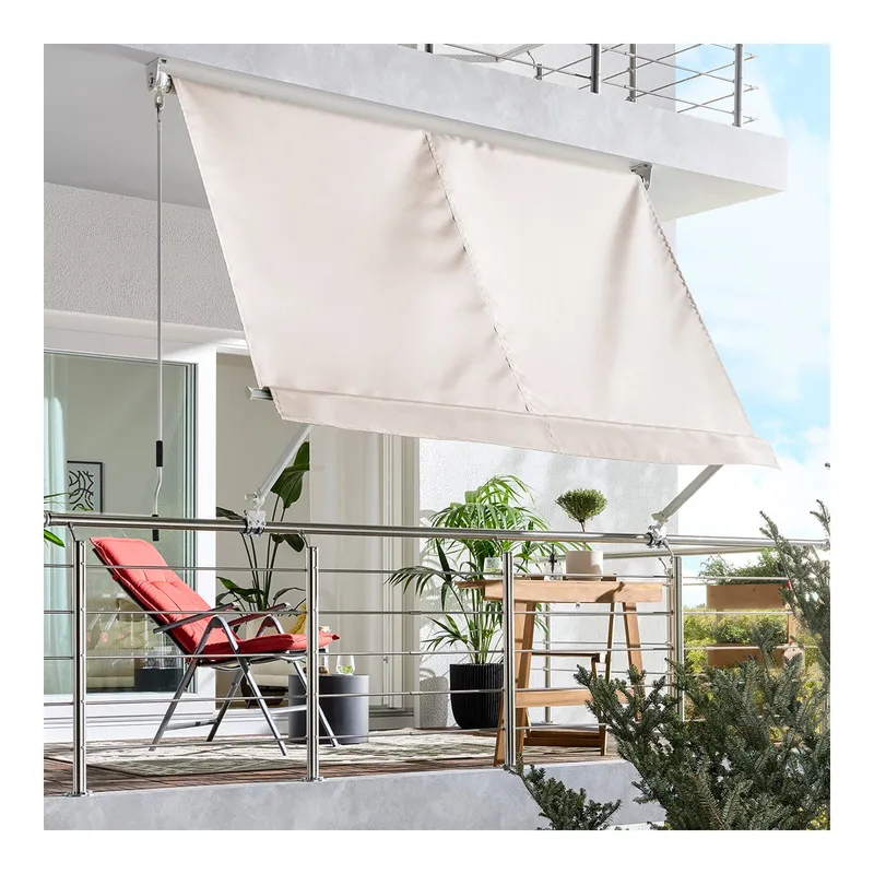 Sunfun Balkon Tentesi Bej 245x245 cm, görsel 1