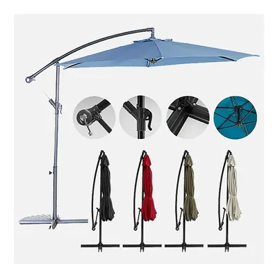 Sunfun Toscana Şemsiye Turkuaz 300 cm