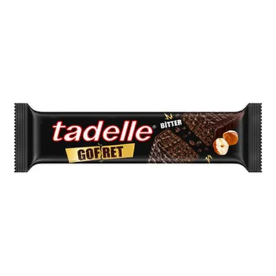 Tadelle Bitter Çikolata Kaplamalı Kakaolu Gofret 28 G
