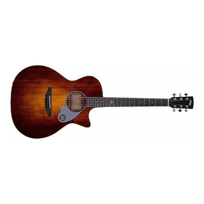 Tyma TG-5 Cutaway BRS - Brown Sunburst Akustik Gitar