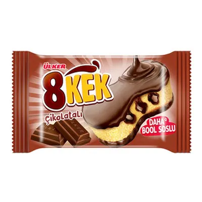 Ülker 8 Kek Duble Çikolatalı 55 G