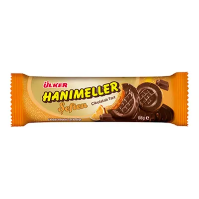 Ülker Hanımeller Çikolatalı Portakallı Tart Kurabiye 108 G