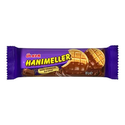 Ülker Hanımeller Sütlü Çikolatalı Kurabiye 89 G