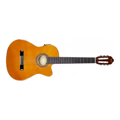 Valencia VC104THNCE Naturel İnce Kasa Elektro Klasik Gitar
