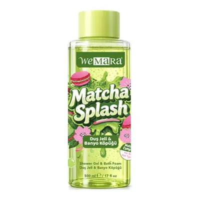 Wemara Matcha Splash Duş Jeli Banyo Köpüğü 500 Ml