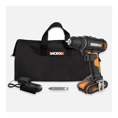 Worx WX100 20 Volt 2.0Ah Li-ion Tek Akülü Profesyonel Şarjlı Matkap